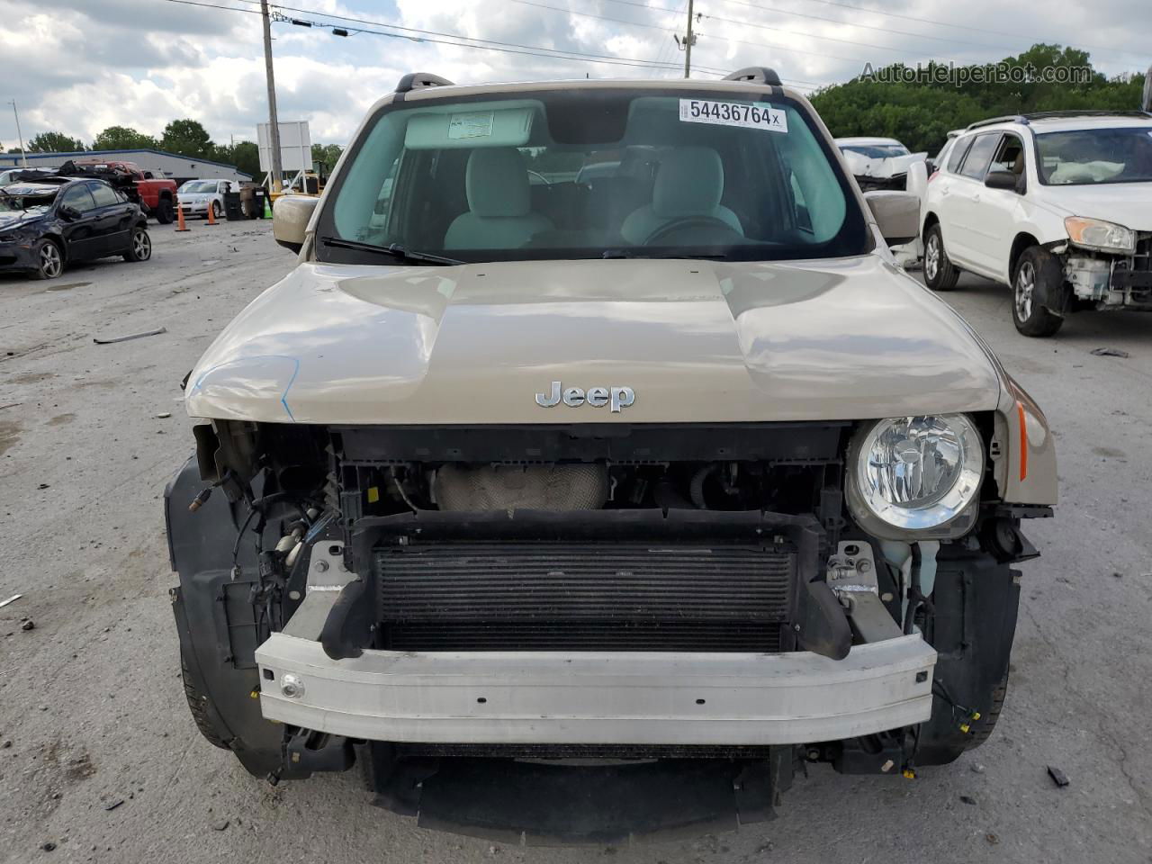 2015 Jeep Renegade Latitude Brown vin: ZACCJBBT0FPB55319