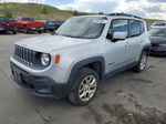 2015 Jeep Renegade Latitude Silver vin: ZACCJBBT0FPB56169