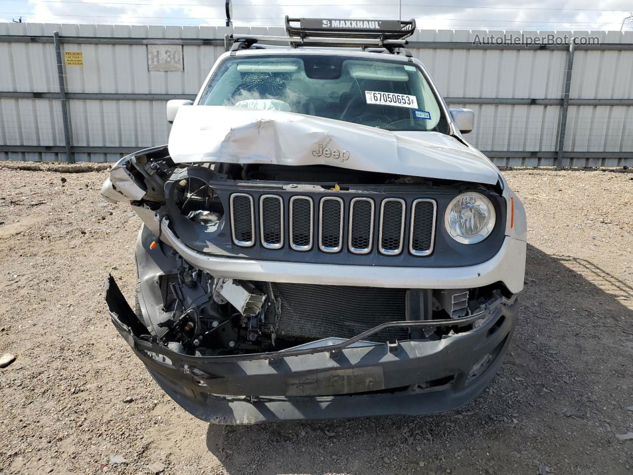 2015 Jeep Renegade Latitude Silver vin: ZACCJBBT0FPB62782