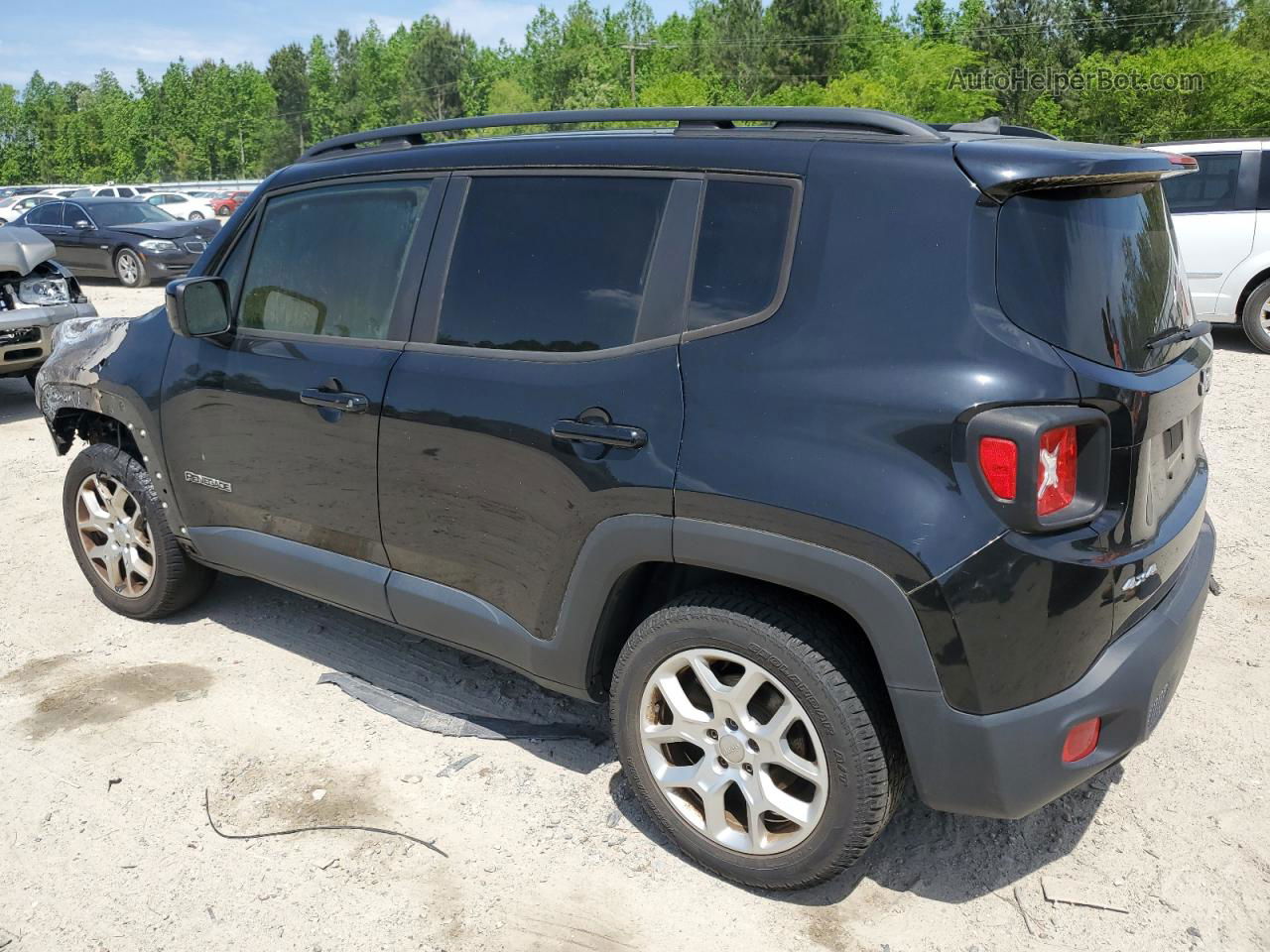 2015 Jeep Renegade Latitude Black vin: ZACCJBBT0FPB63187