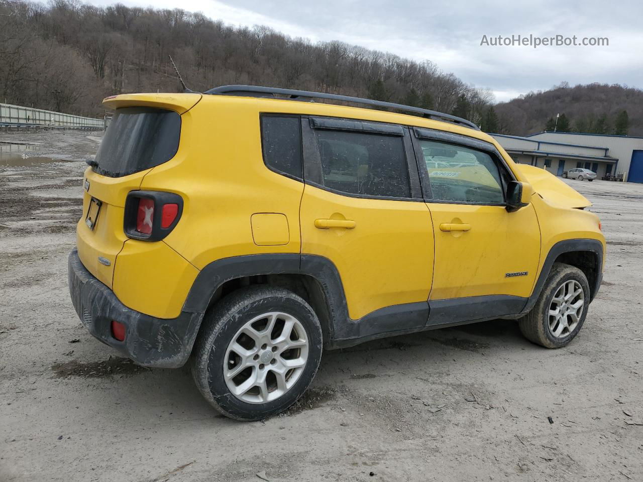 2015 Jeep Renegade Latitude Yellow vin: ZACCJBBT0FPB63980