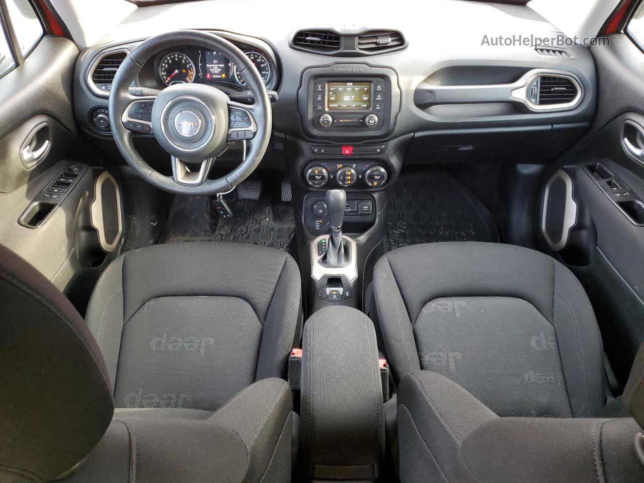 2015 Jeep Renegade Latitude Red vin: ZACCJBBT0FPB64588