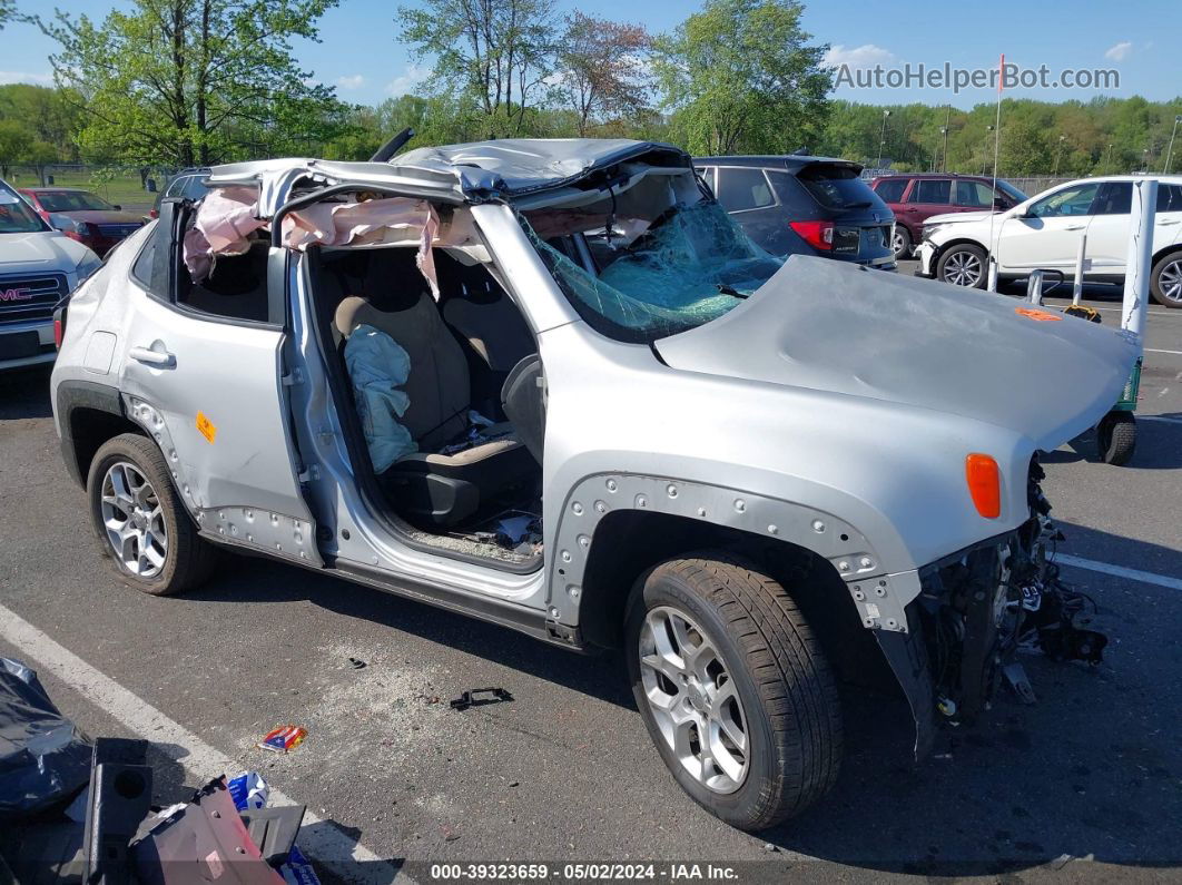 2015 Jeep Renegade Latitude Silver vin: ZACCJBBT0FPB65722