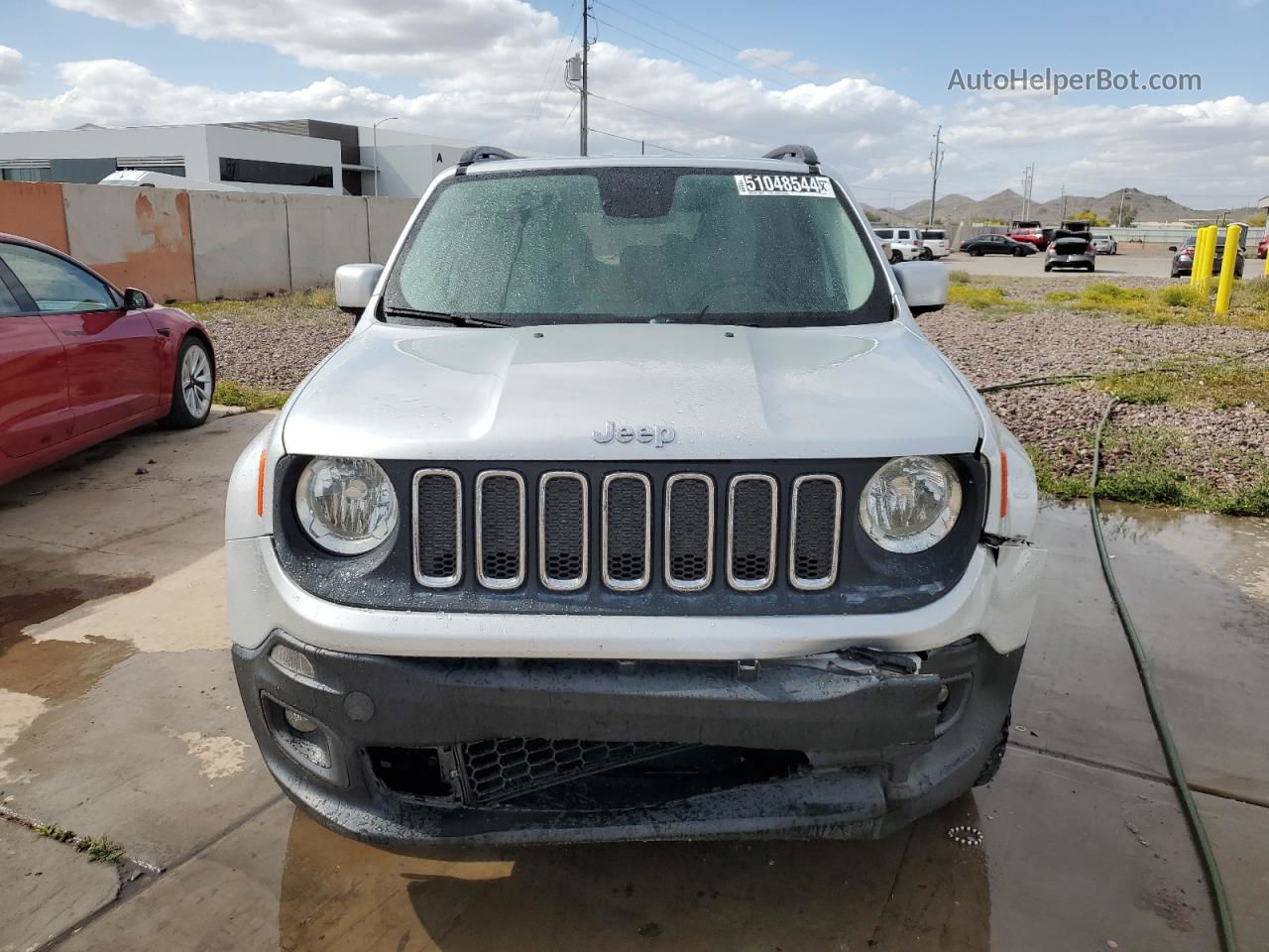 2015 Jeep Renegade Latitude Gray vin: ZACCJBBT0FPB73786