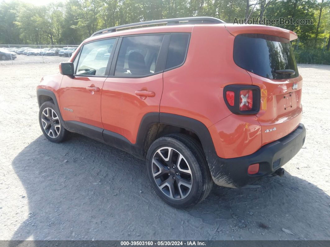 2015 Jeep Renegade Latitude Orange vin: ZACCJBBT1FPC31120