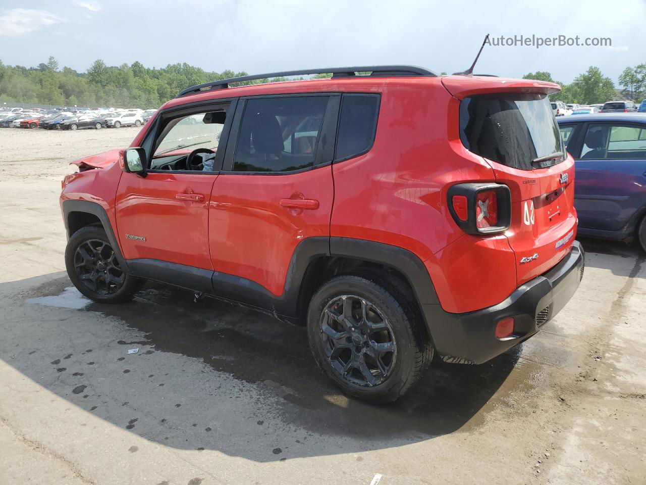 2015 Jeep Renegade Latitude Red vin: ZACCJBBT3FPB40396