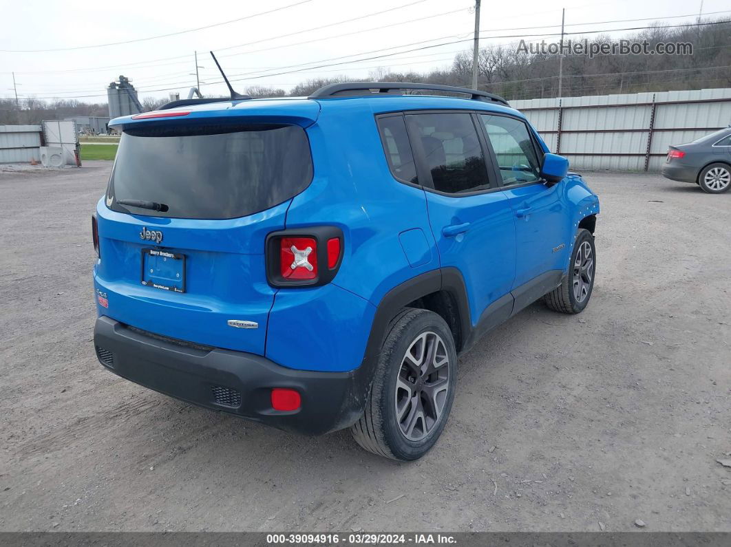 2015 Jeep Renegade Latitude Blue vin: ZACCJBBT3FPC13198