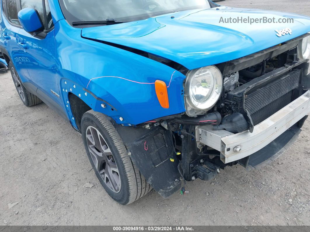 2015 Jeep Renegade Latitude Blue vin: ZACCJBBT3FPC13198