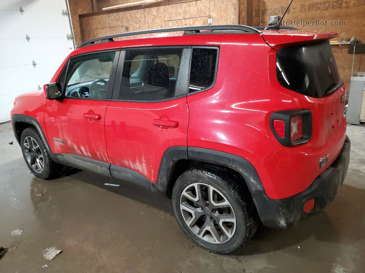 2015 Jeep Renegade Latitude Red vin: ZACCJBBT3FPC42376