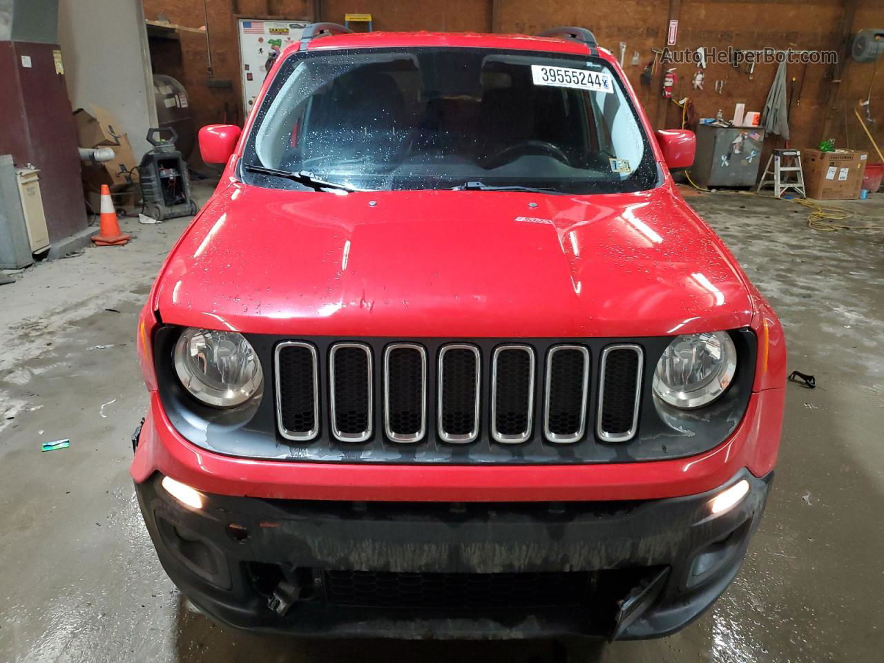 2015 Jeep Renegade Latitude Red vin: ZACCJBBT3FPC42376