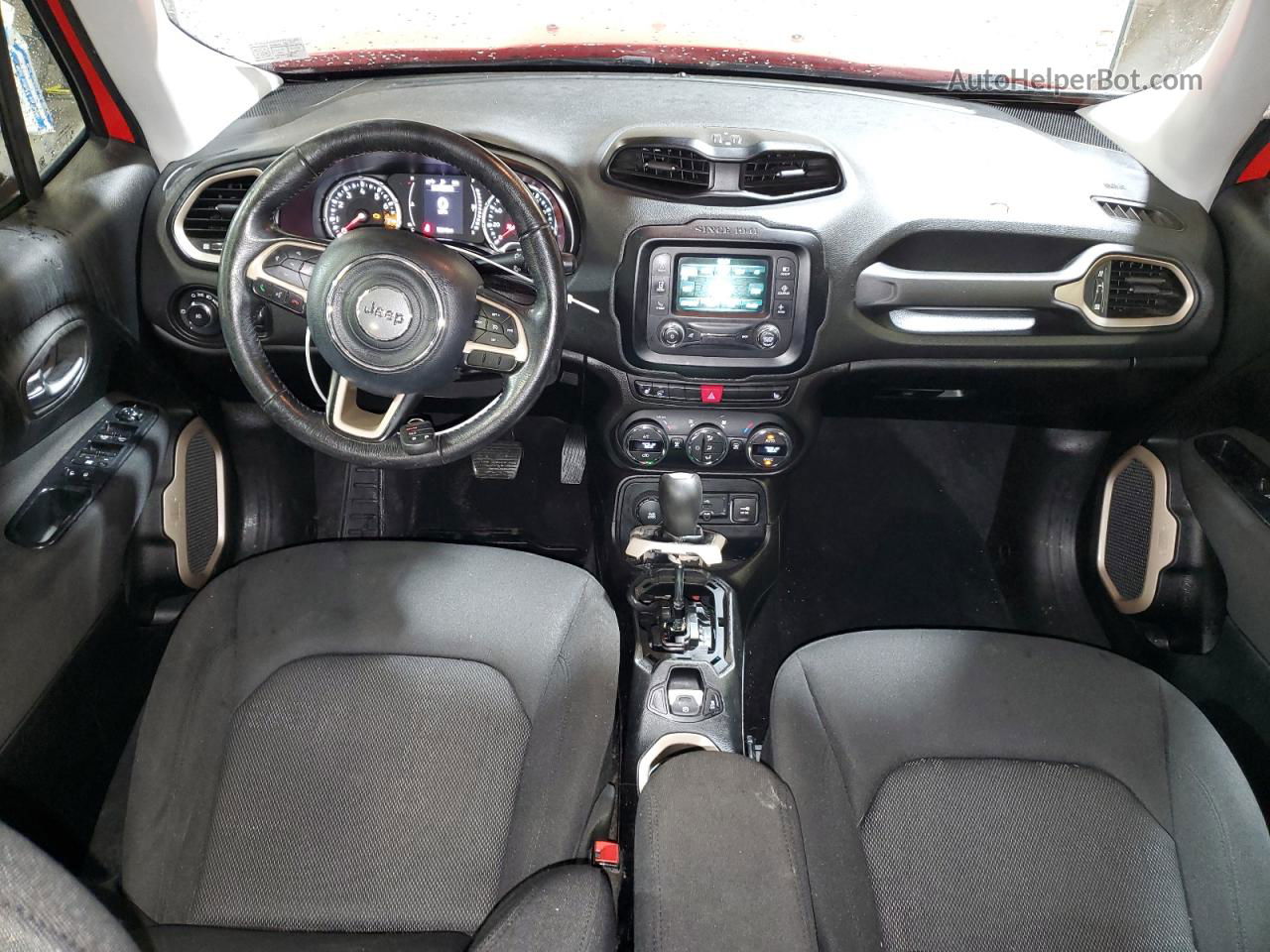 2015 Jeep Renegade Latitude Red vin: ZACCJBBT3FPC42376