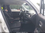 2015 Jeep Renegade Latitude White vin: ZACCJBBT4FPC14859