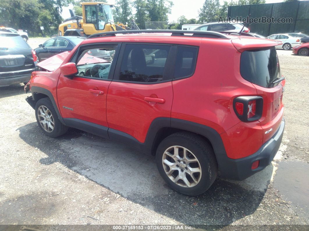 2015 Jeep Renegade Latitude Red vin: ZACCJBBT4FPC40751