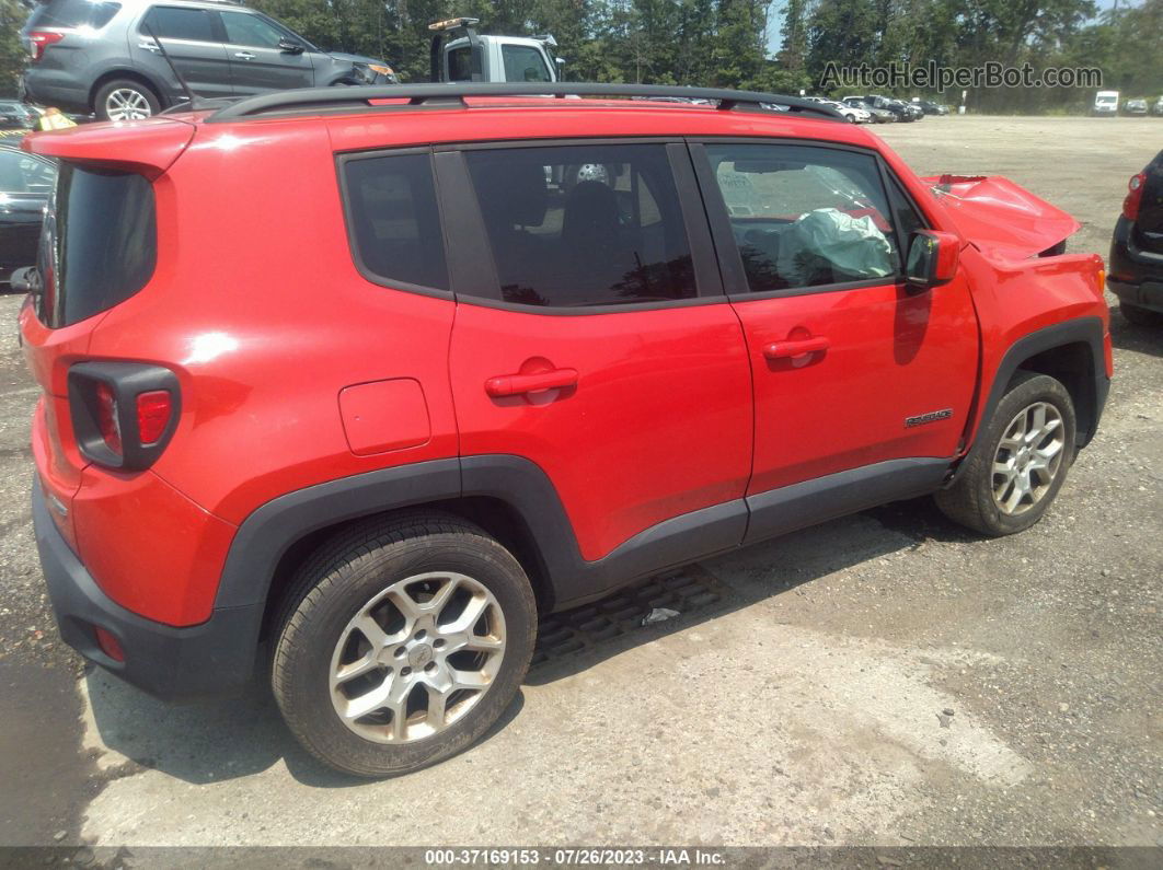 2015 Jeep Renegade Latitude Красный vin: ZACCJBBT4FPC40751