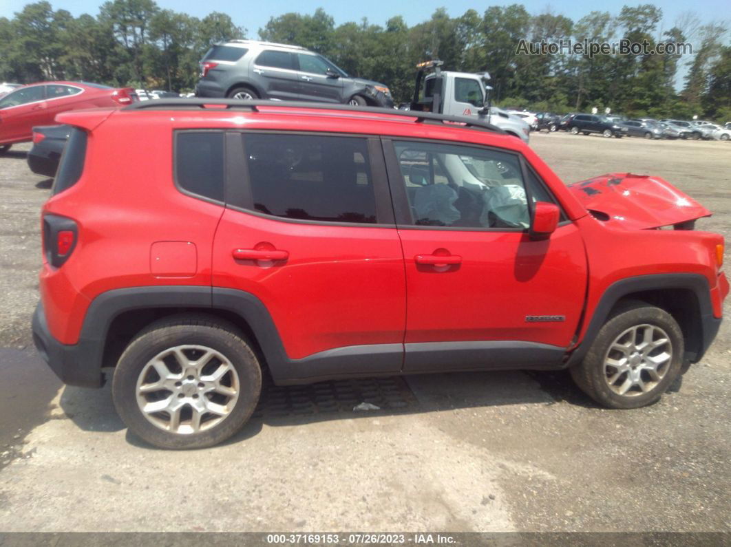 2015 Jeep Renegade Latitude Red vin: ZACCJBBT4FPC40751