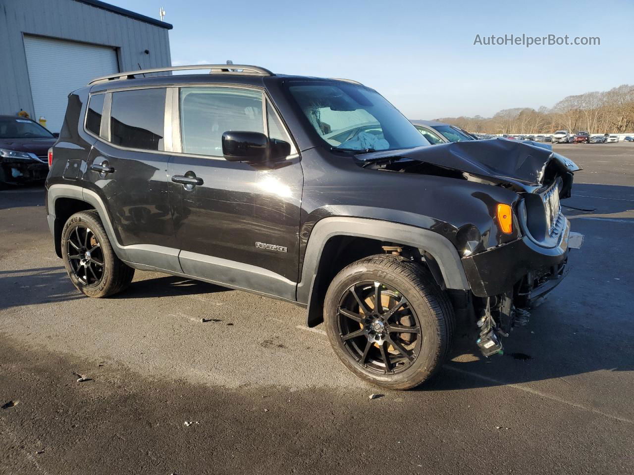 2015 Jeep Renegade Latitude Black vin: ZACCJBBT5FPC35588