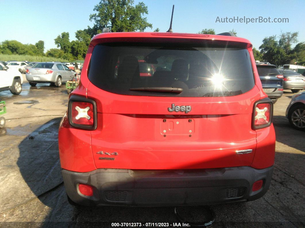 2015 Jeep Renegade Latitude Red vin: ZACCJBBT6FPB34494