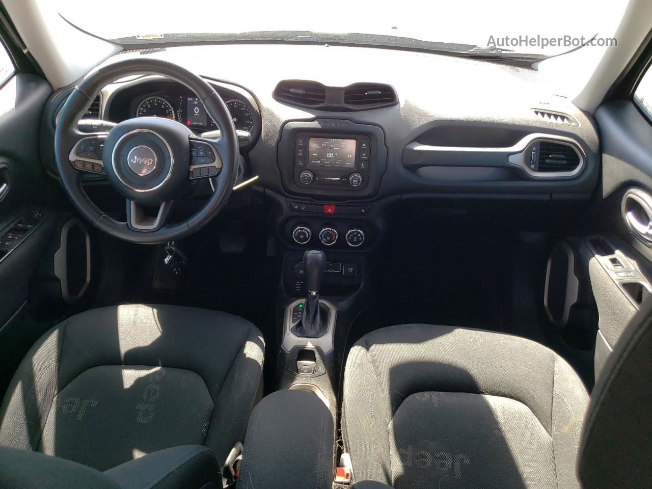 2015 Jeep Renegade Latitude Black vin: ZACCJBBT7FPB88127