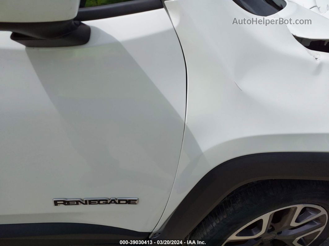 2015 Jeep Renegade Latitude Белый vin: ZACCJBBT7FPC20333