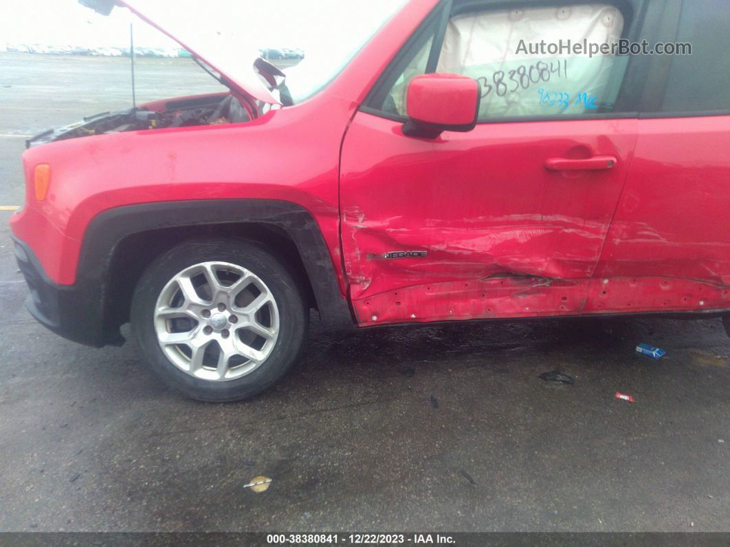 2015 Jeep Renegade Latitude Red vin: ZACCJBBT8FPB93529