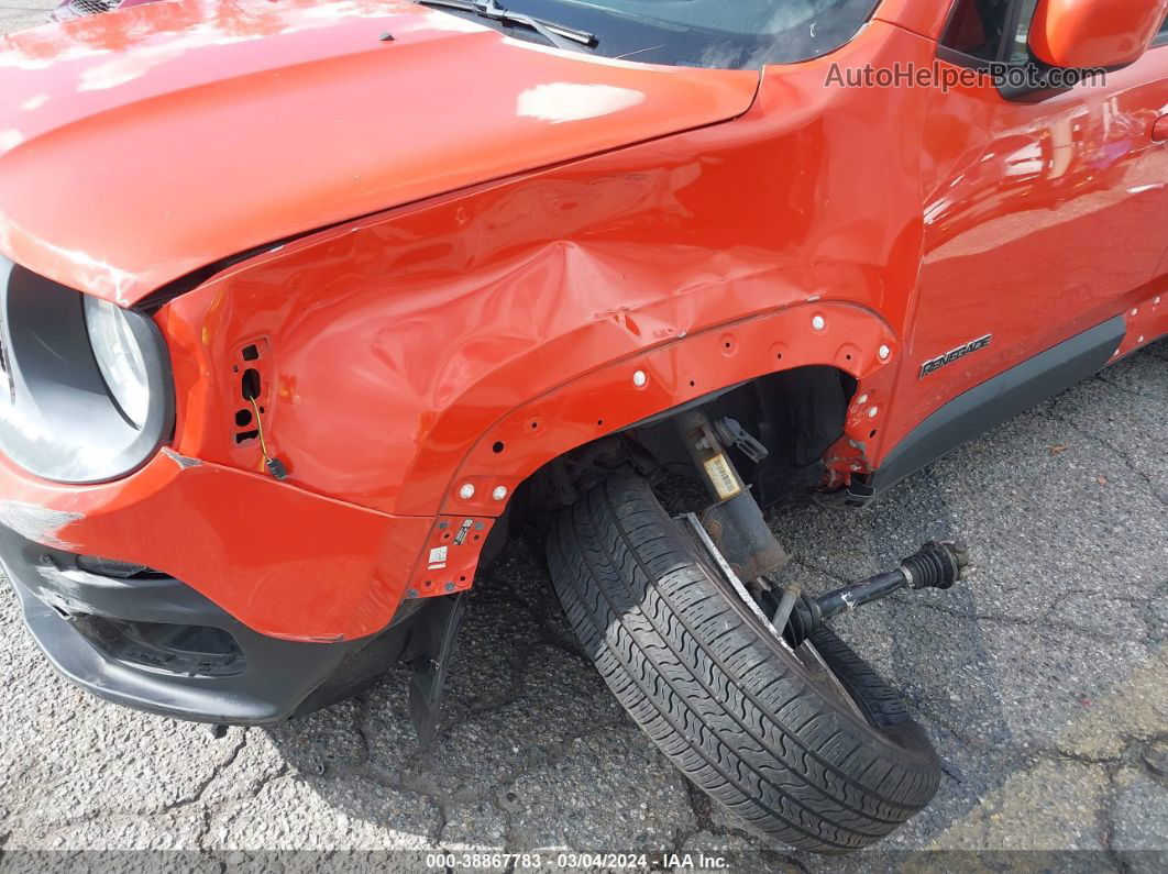 2015 Jeep Renegade Latitude Orange vin: ZACCJBBTXFPB37284