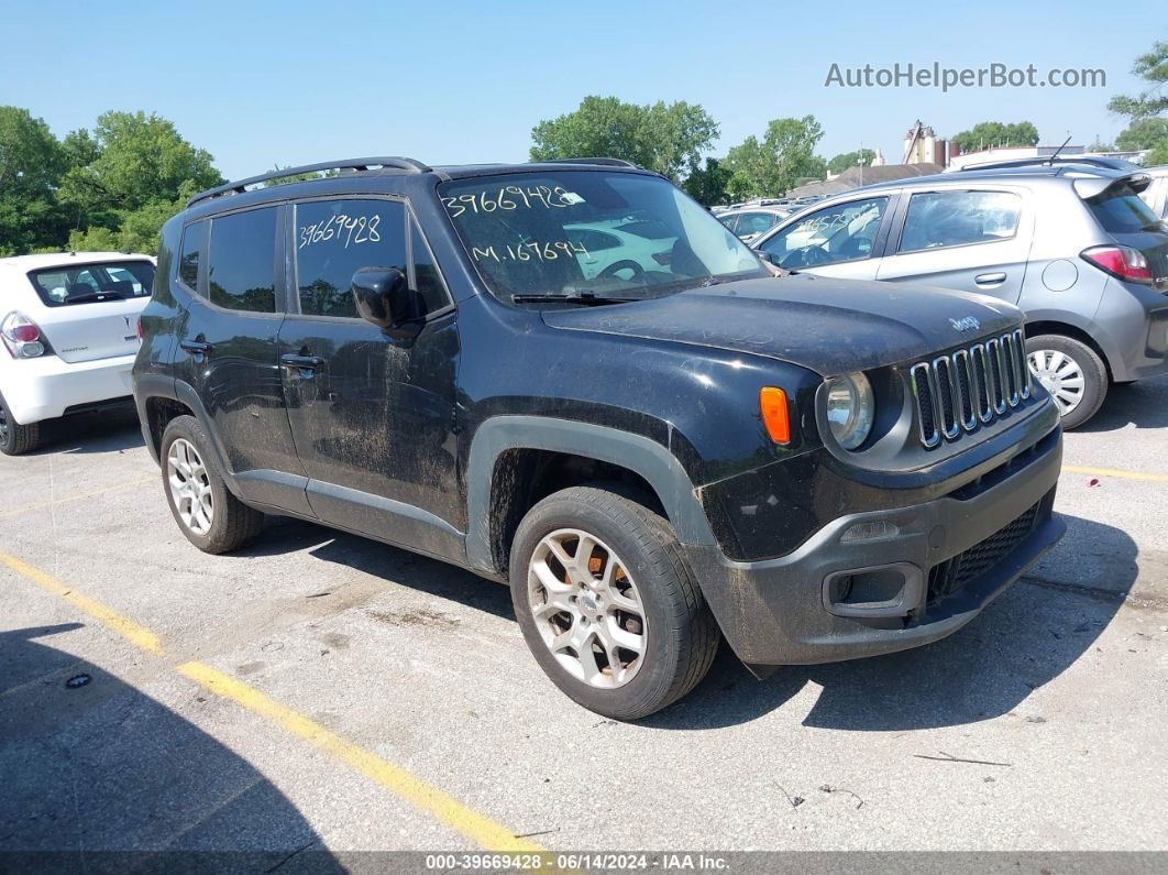 2015 Jeep Renegade Latitude Черный vin: ZACCJBBTXFPB87974