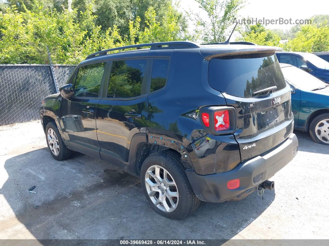 2015 Jeep Renegade Latitude Black vin: ZACCJBBTXFPB87974