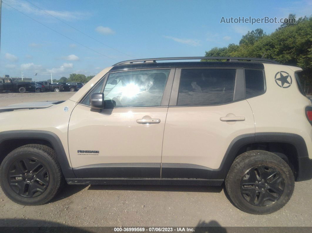 2017 Jeep Renegade Deserthawk Beige vin: ZACCJBCB0HPE88472