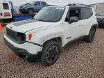 2017 Jeep Renegade Trailhawk White vin: ZACCJBCB1HPF53815