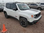 2017 Jeep Renegade Trailhawk White vin: ZACCJBCB1HPF53815