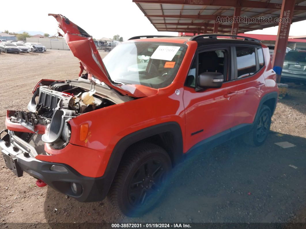 2018 Jeep Renegade Trailhawk 4x4 Оранжевый vin: ZACCJBCB1JPH63885