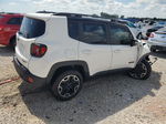 2017 Jeep Renegade Trailhawk White vin: ZACCJBCB2HPF18474