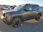 2017 Jeep Renegade Trailhawk Gray vin: ZACCJBCB3HPG12072