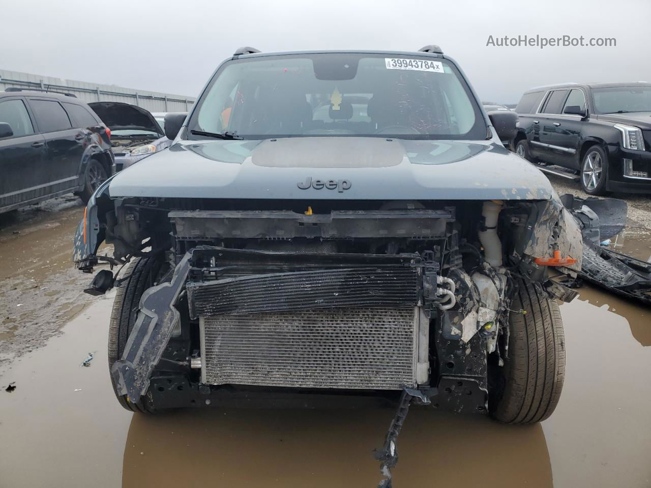 2017 Jeep Renegade Trailhawk Gray vin: ZACCJBCB3HPG54483