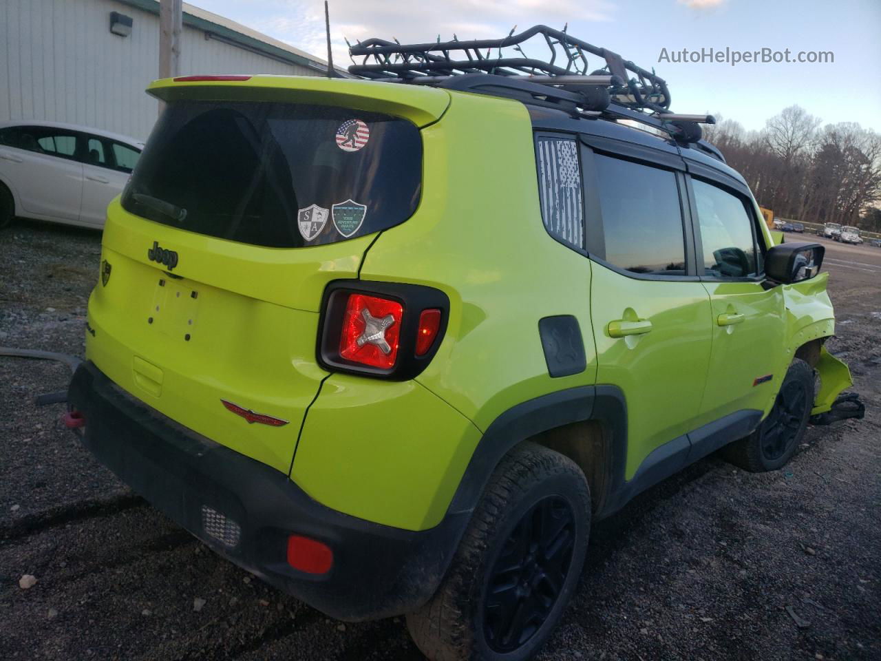 2018 Jeep Renegade Trailhawk Green vin: ZACCJBCB3JPG98053