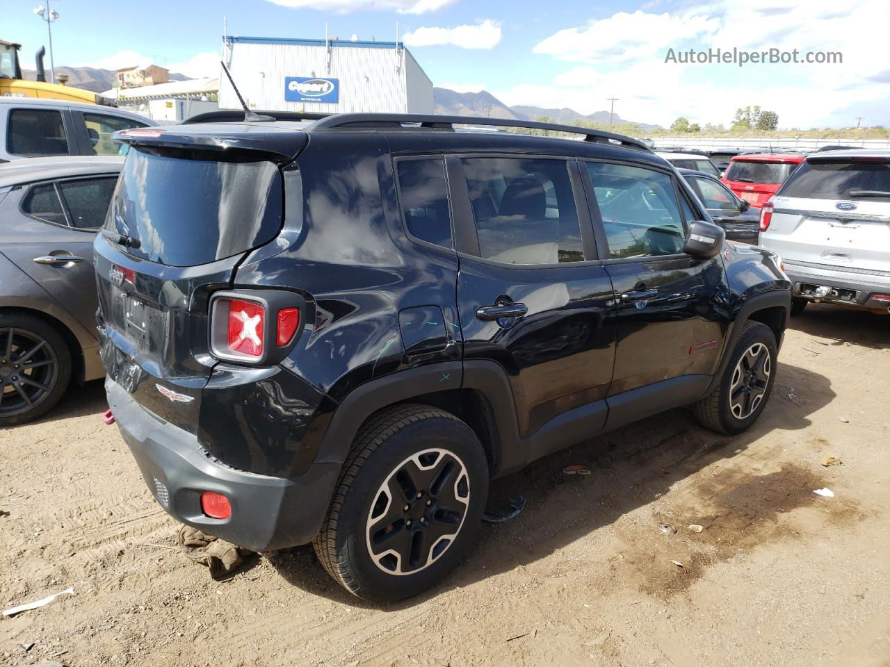 2017 Jeep Renegade Trailhawk Black vin: ZACCJBCB5HPE62076