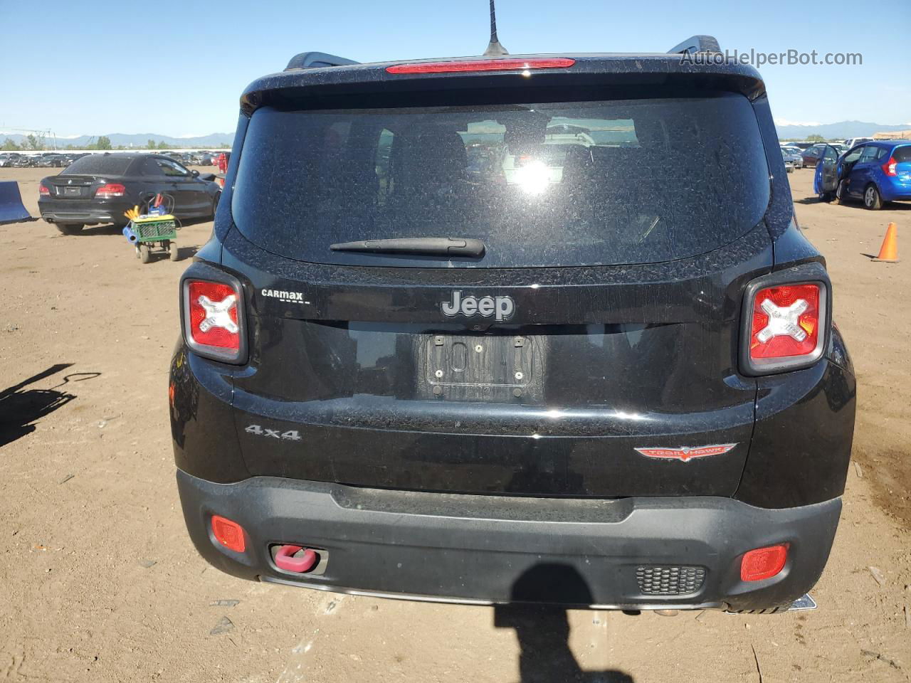 2017 Jeep Renegade Trailhawk Black vin: ZACCJBCB5HPF63425