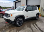 2017 Jeep Renegade Trailhawk White vin: ZACCJBCB5HPG58325