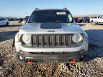 2017 Jeep Renegade Trailhawk Silver vin: ZACCJBCB6HPE51796