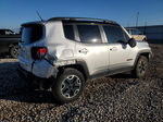 2017 Jeep Renegade Trailhawk Silver vin: ZACCJBCB6HPE51796