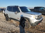 2017 Jeep Renegade Trailhawk Silver vin: ZACCJBCB6HPE51796