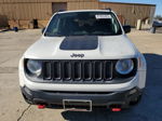 2018 Jeep Renegade Trailhawk White vin: ZACCJBCB6JPG71767