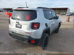 2018 Jeep Renegade Trailhawk 4x4 Silver vin: ZACCJBCB6JPG74457