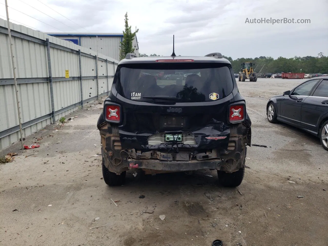 2018 Jeep Renegade Trailhawk Black vin: ZACCJBCB7JPH77094