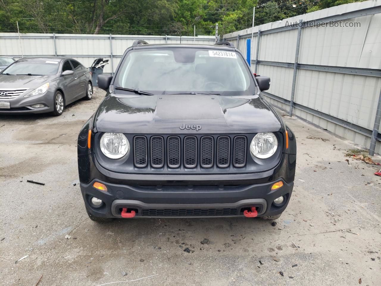 2018 Jeep Renegade Trailhawk Black vin: ZACCJBCB7JPH77094