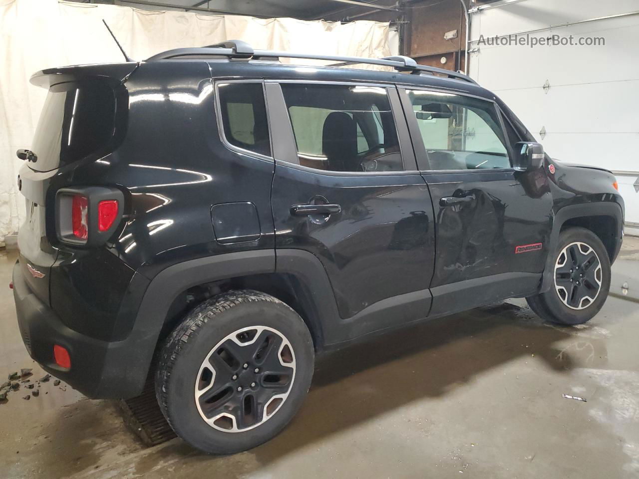 2017 Jeep Renegade Trailhawk Black vin: ZACCJBCB9HPE76174