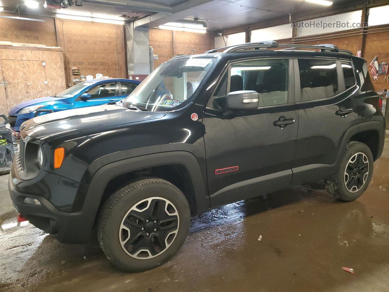 2017 Jeep Renegade Trailhawk Black vin: ZACCJBCB9HPE76174