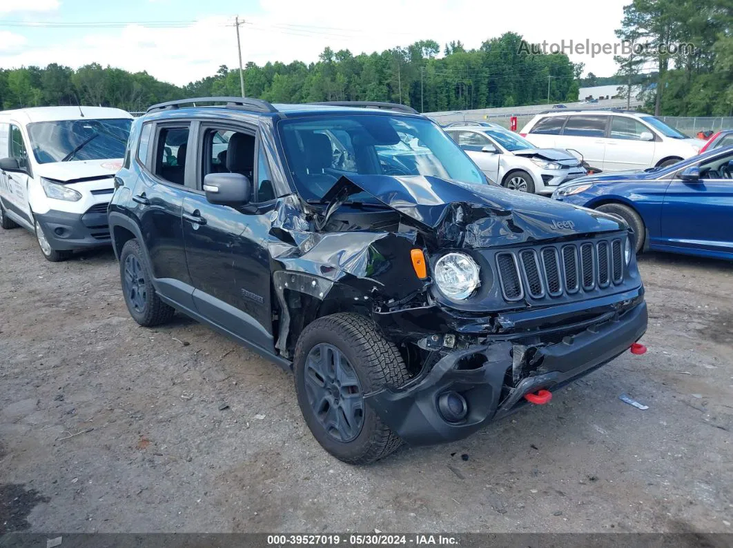 2017 Jeep Renegade Deserthawk 4x4 Black vin: ZACCJBCB9HPE76806