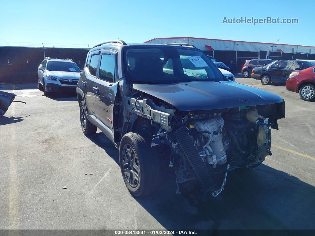 2018 Jeep Renegade Trailhawk 4x4 Серый vin: ZACCJBCB9JPG75442