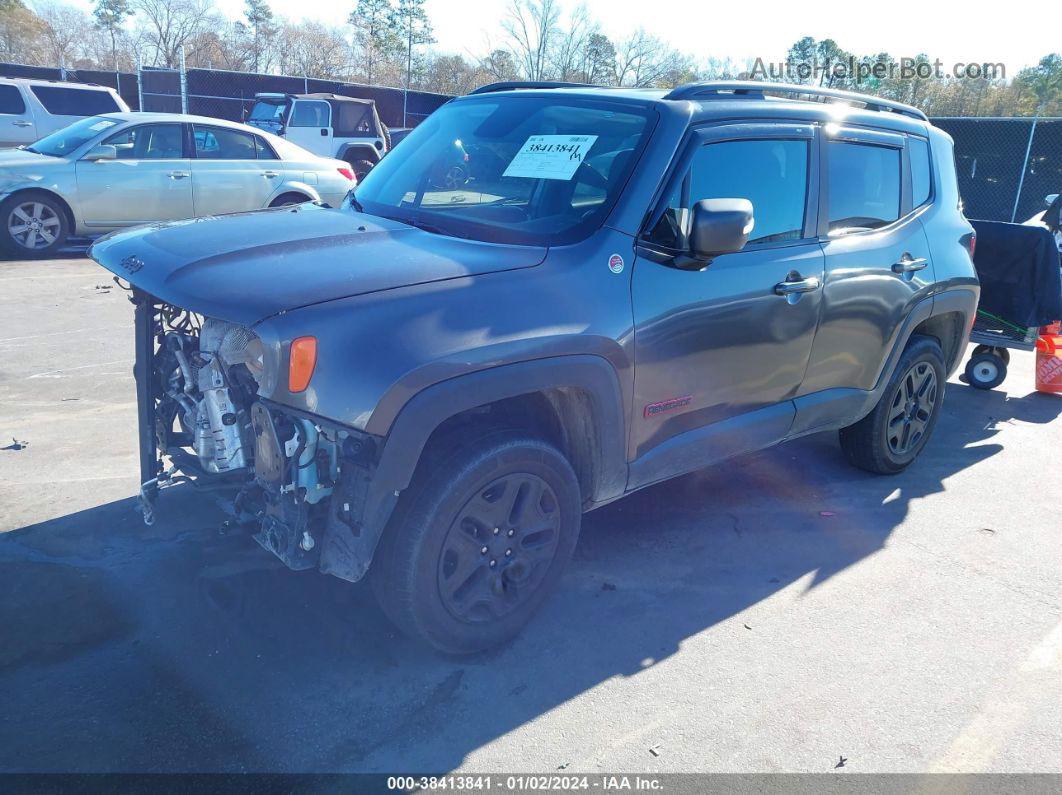 2018 Jeep Renegade Trailhawk 4x4 Серый vin: ZACCJBCB9JPG75442